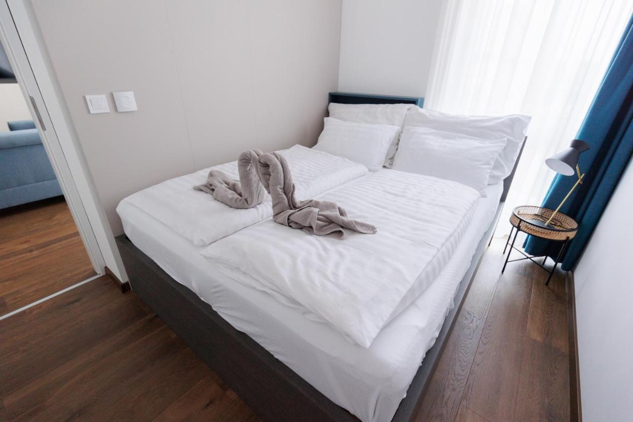 Villa Bauhaus Wellness Apartman 102 シオーフォク エクステリア 写真